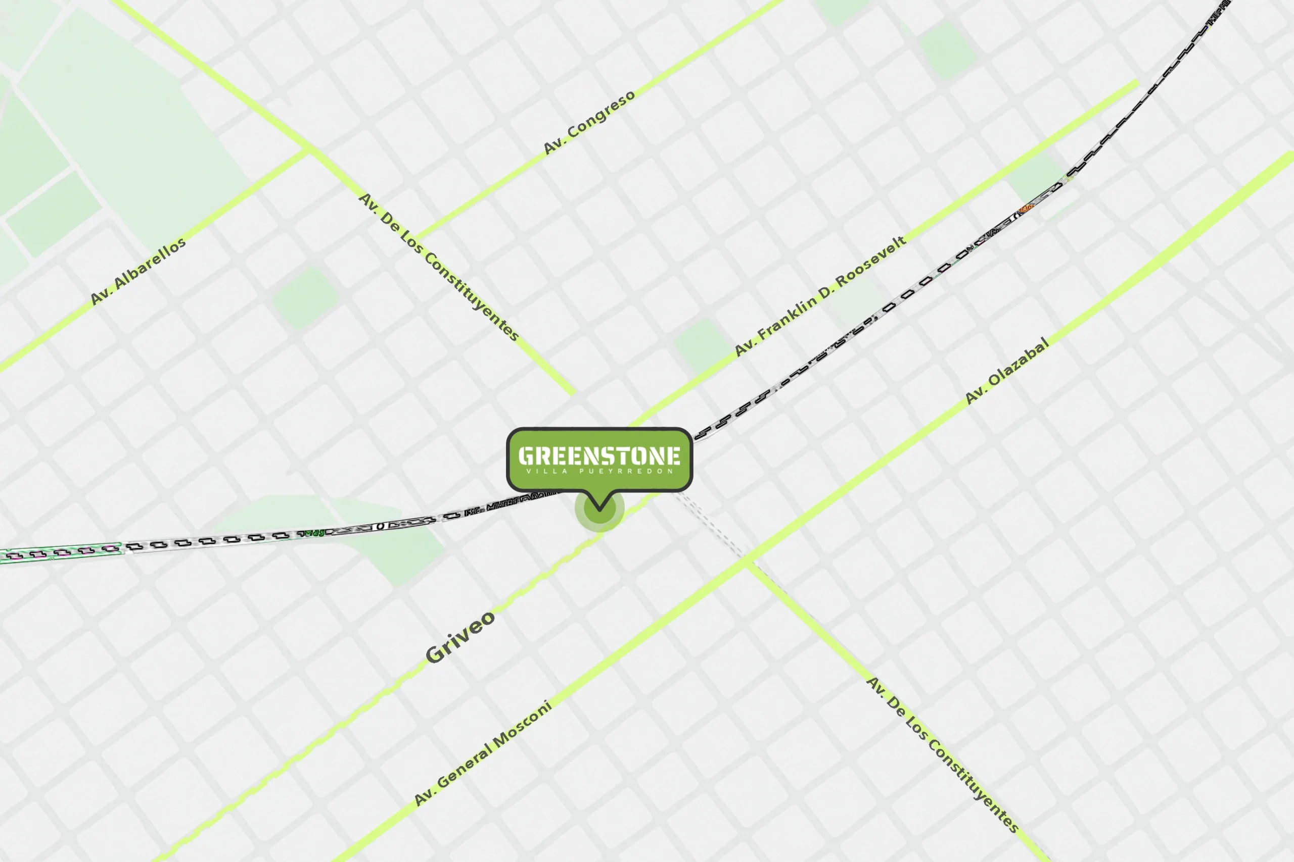 MAPA GREENSTONE PUEYRREDON